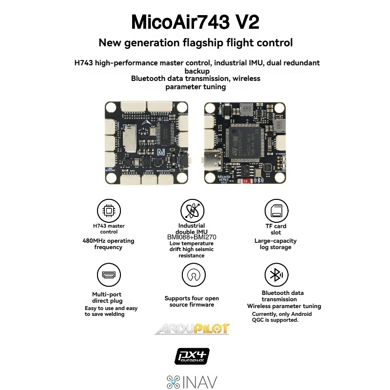 Kontroler lotu MicoAir743 V2,  – Drone Rc Leading recenzja i cena