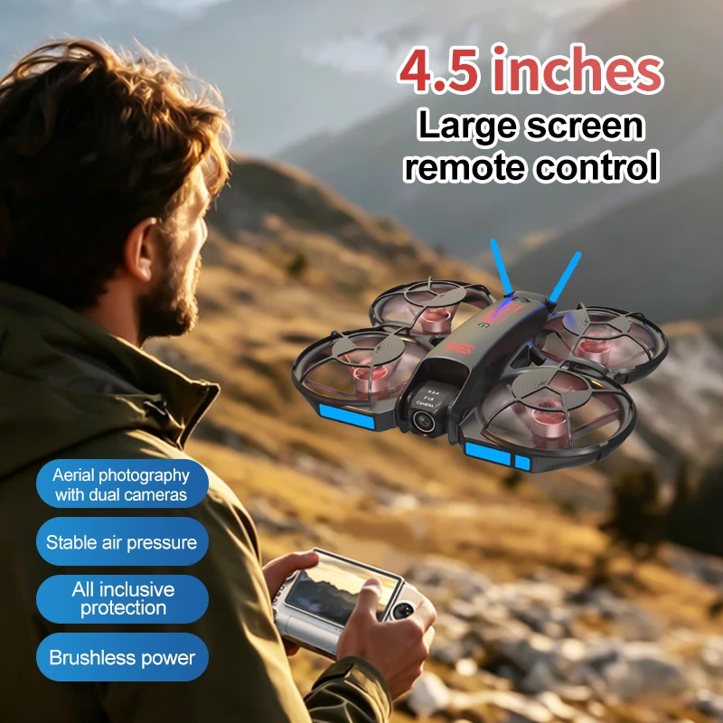 Nowy dron M15 FPV z ekranem, b – Drone Ae Rc recenzja i cena
