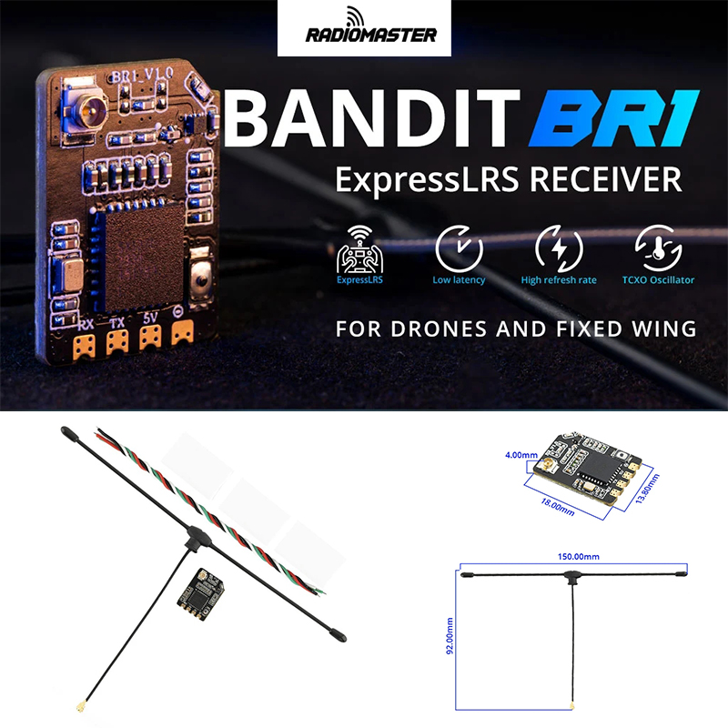 RadioMaster BR1 915MHz – odbio – Drone Rc Leading recenzja i cena
