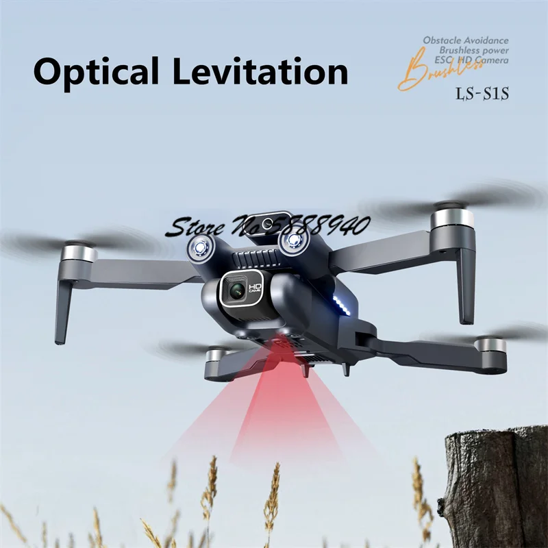 Dron z bezszczotkowym silnikie – Drone S1S Rc Quadcopter recenzja i cena